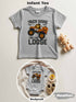 Personalized Baby “Truck Goose On The Loose” Halloween Outfit – Custom Bodysuit & Infant Tee